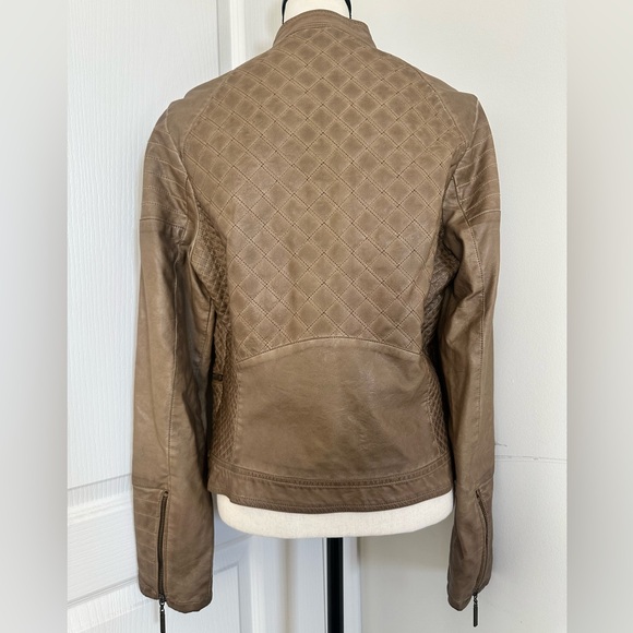 PU leather jacket. Ideal for fall winter. - Picture 3 of 7